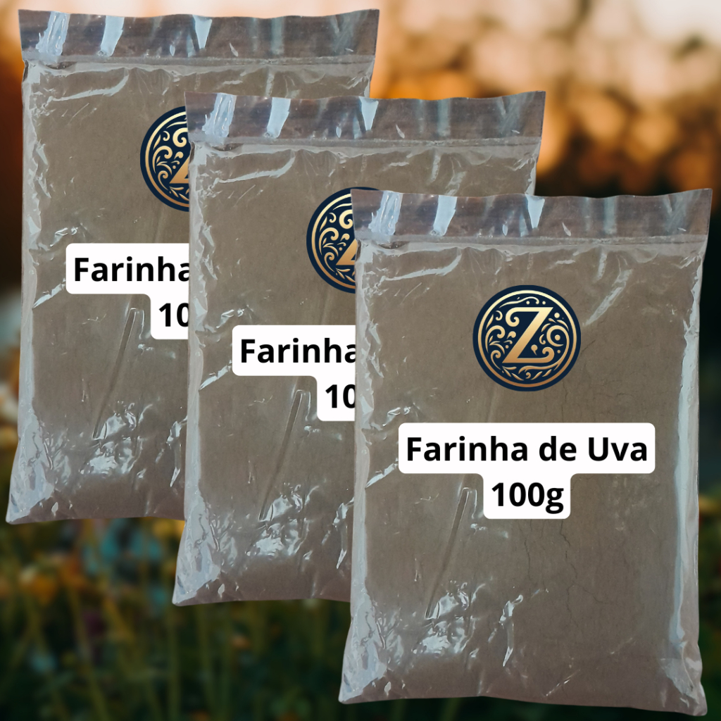 Farinha de Uva 300g – Nutrição e Sabor Natural | Zartheit