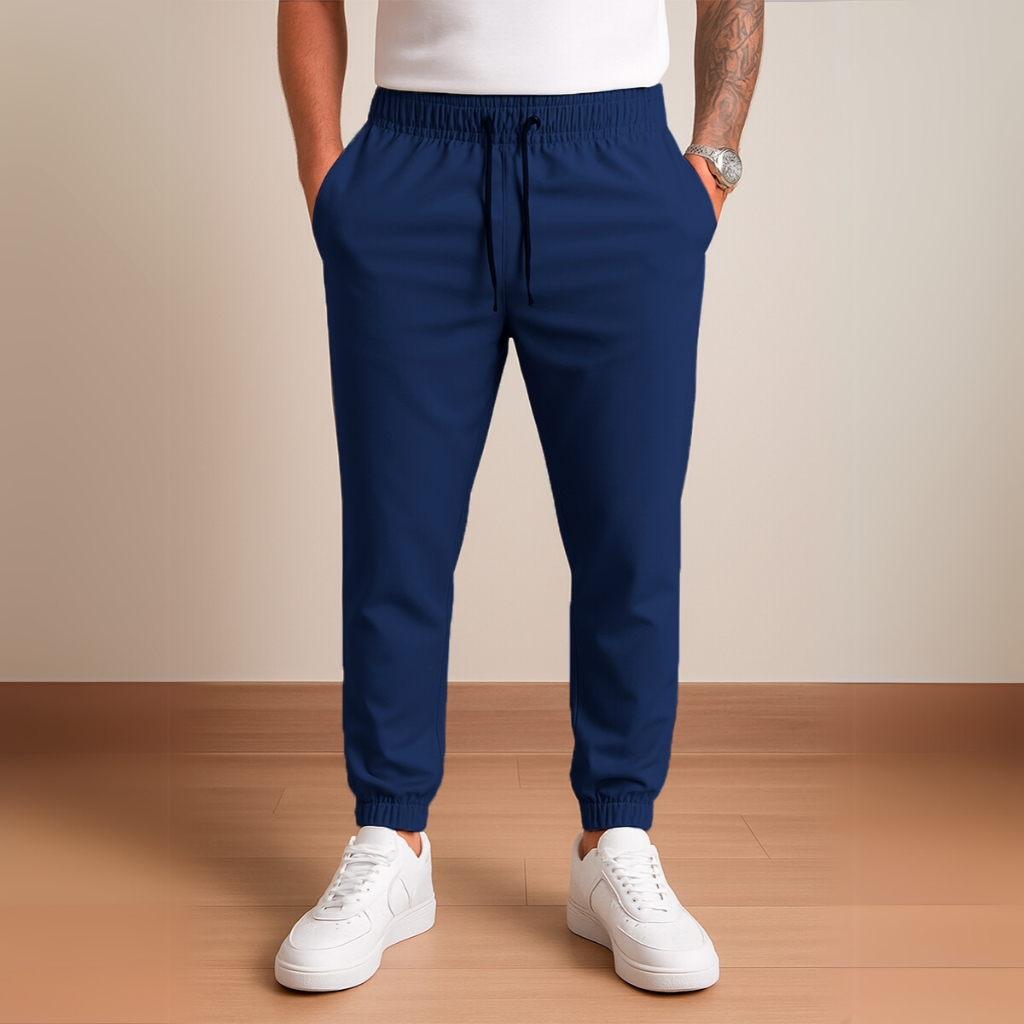 Calça Masculina Poliéster  Slim Fit com Elastano – Caimento Ideal e Alta Qualidade Inverno Frio Academia