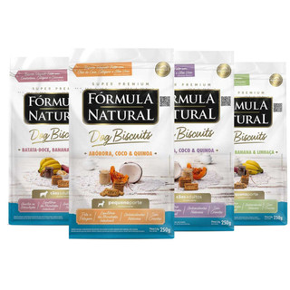 Biscuits Formula Natural 250g Petiscos Naturais Escolha Seu Pacote