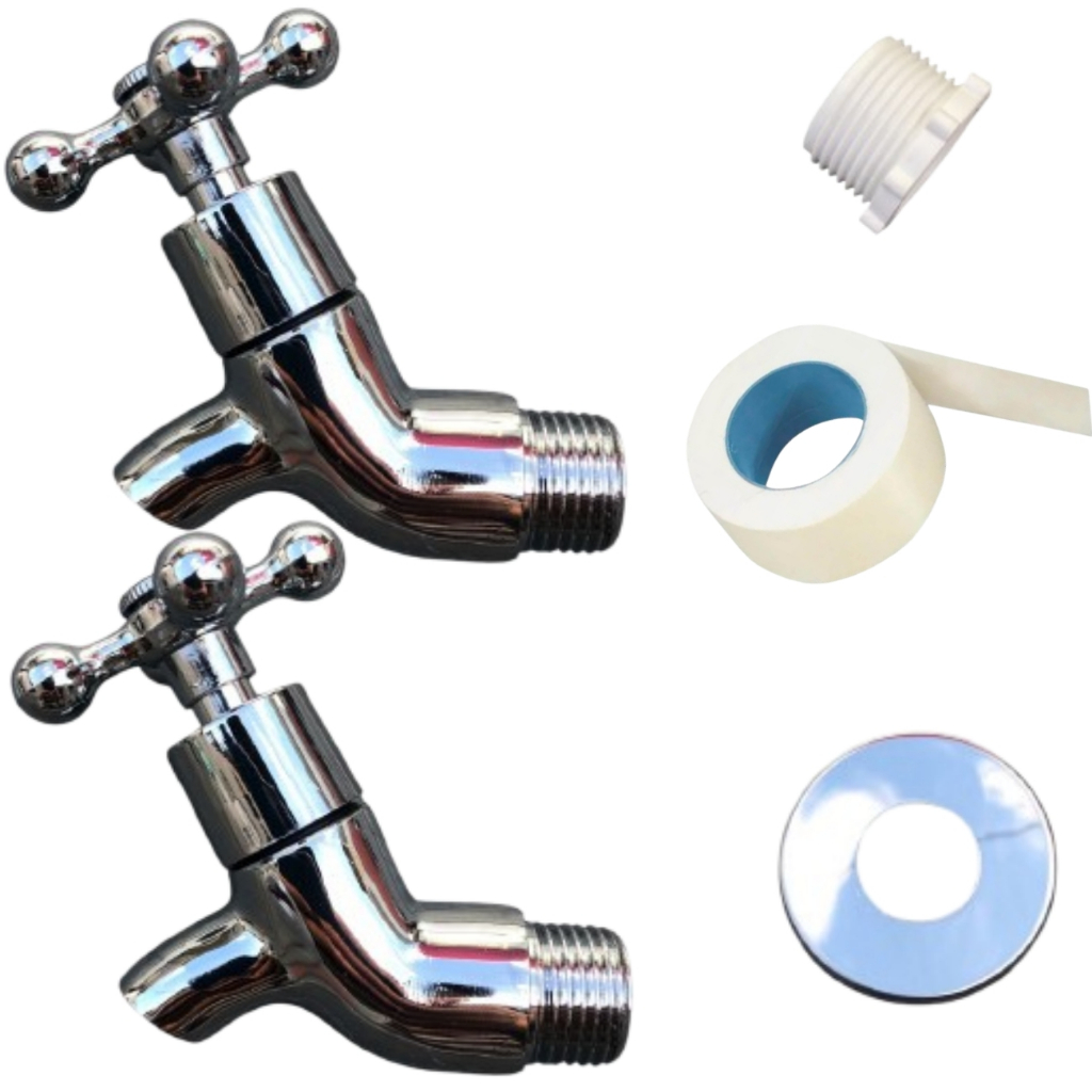 Kit 02 Torneiras para bebedouro Industrial Frisbel Knox, Gira, Blue, Karina e Polar