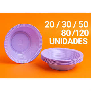 120 unid PRATO FUNDO 15 CM COPOZAN ALMOÇO CUMBUCA FESTA BOLO CHURRASCO em Oferta na Shopee
