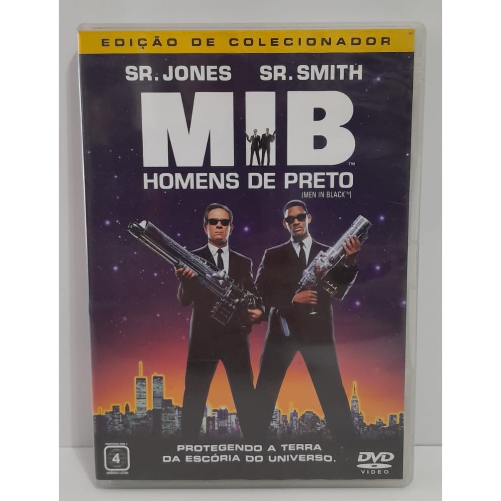 DVD Original do Filme MIB - Homens de Preto - Edição de Colecionador - Columbia Pictures - 1997