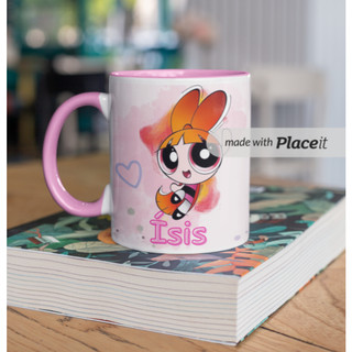Caneca Meninas Superpoderosas Personalizada | Nome + Frase | Presente Criativo