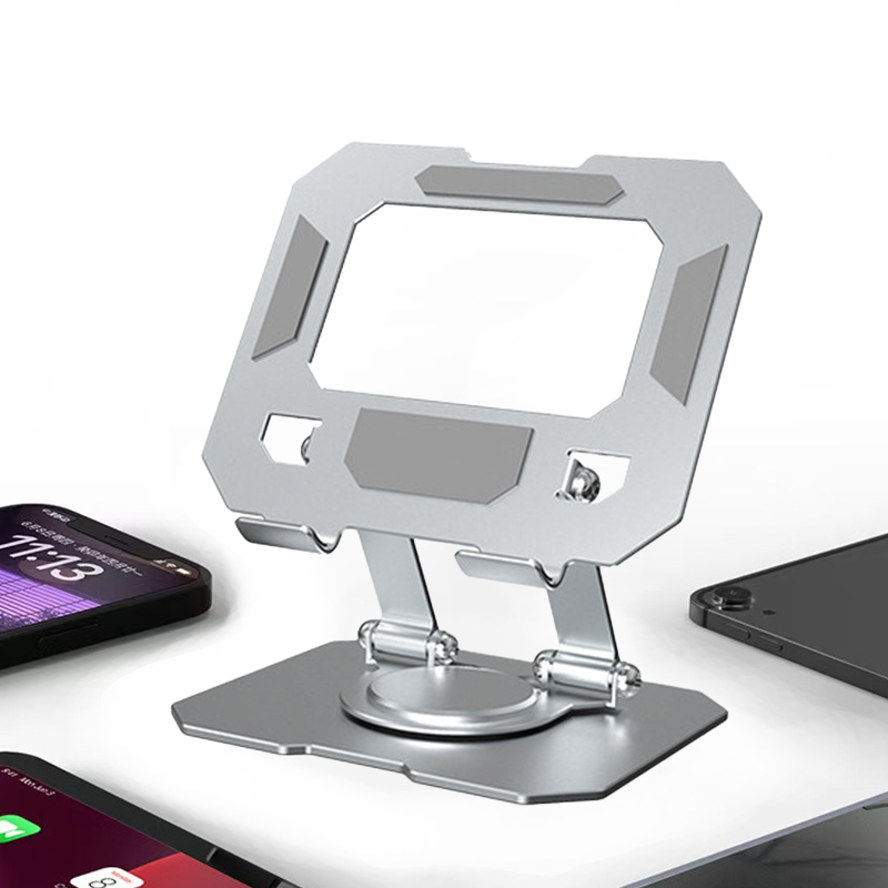 Suporte Tablet e Celular Metálico Rotativo de Liga de Alumínio Resistente Elegante e Total...