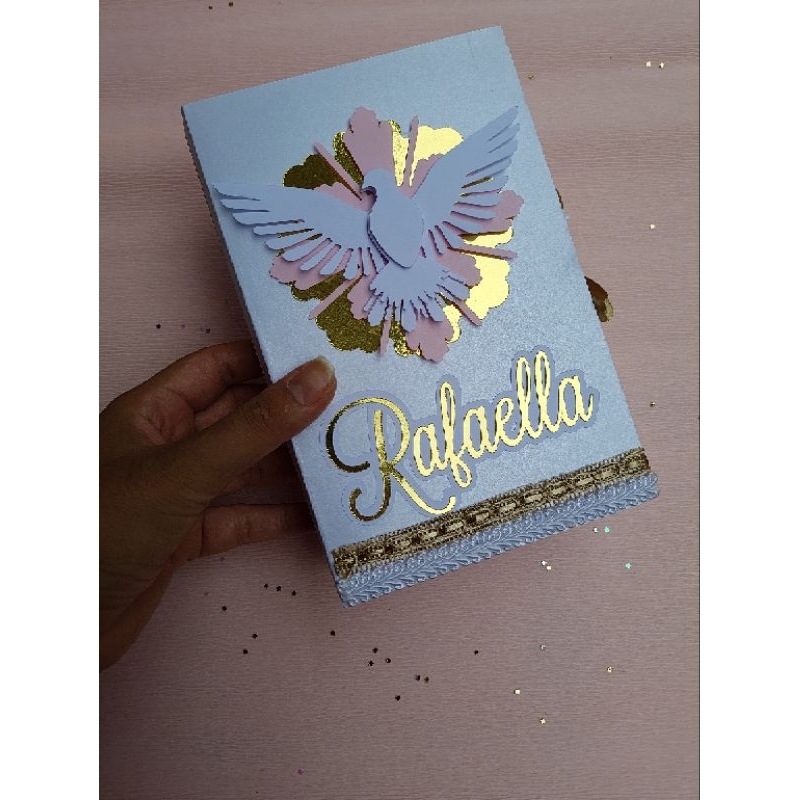 Convite Com Tercinho para Padrinhos de Batismo/ Eucaristia/ Crisma