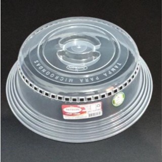 OFERTA Tampa Para Microondas 7,5x26Cm Plastica - Tampa Protetora Alimento Plástico - Nitron em Oferta na Shopee