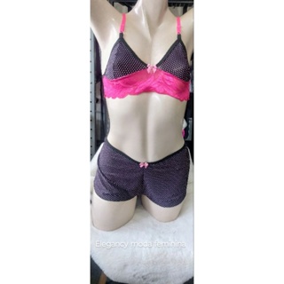baby Doll lingerie em Oferta na Shopee