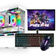 PC Gamer Completo, Intel Core i5, GT 610, 12GB de Ram, SSD 480GB, Monitor 19