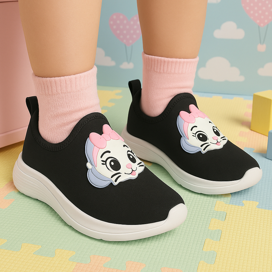 Tênis Infantil Menina Calce Fácil Confortável em Oferta na Shopee