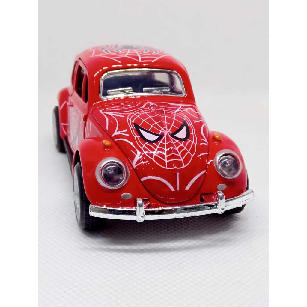 Miniatura  Fusca Homem Aranha 1:36 metal Diecast colecionável