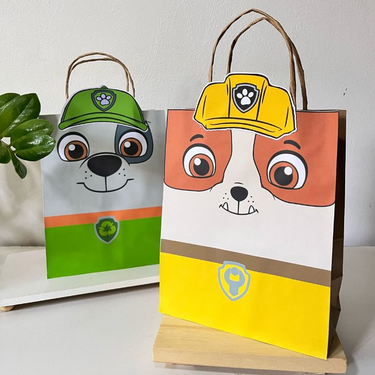Sacola Surpresa Patrulha Canina  | Personalizados | Lembrancinhas | Decoração Infantil | Aniversário