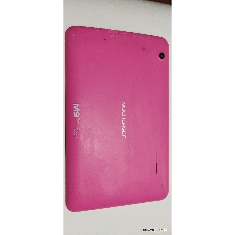 Tampa traseira tablet Multilaser M9 Quadcore com os botões