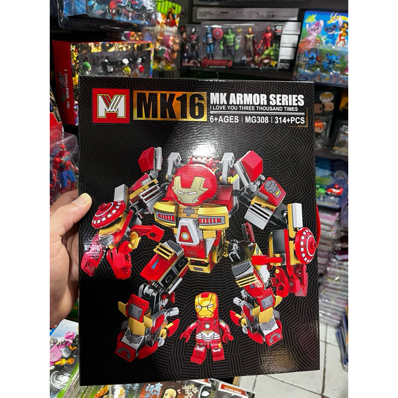 LEGO Super Heroes Marvel Homem de Ferro 76307 - Lego Marvel