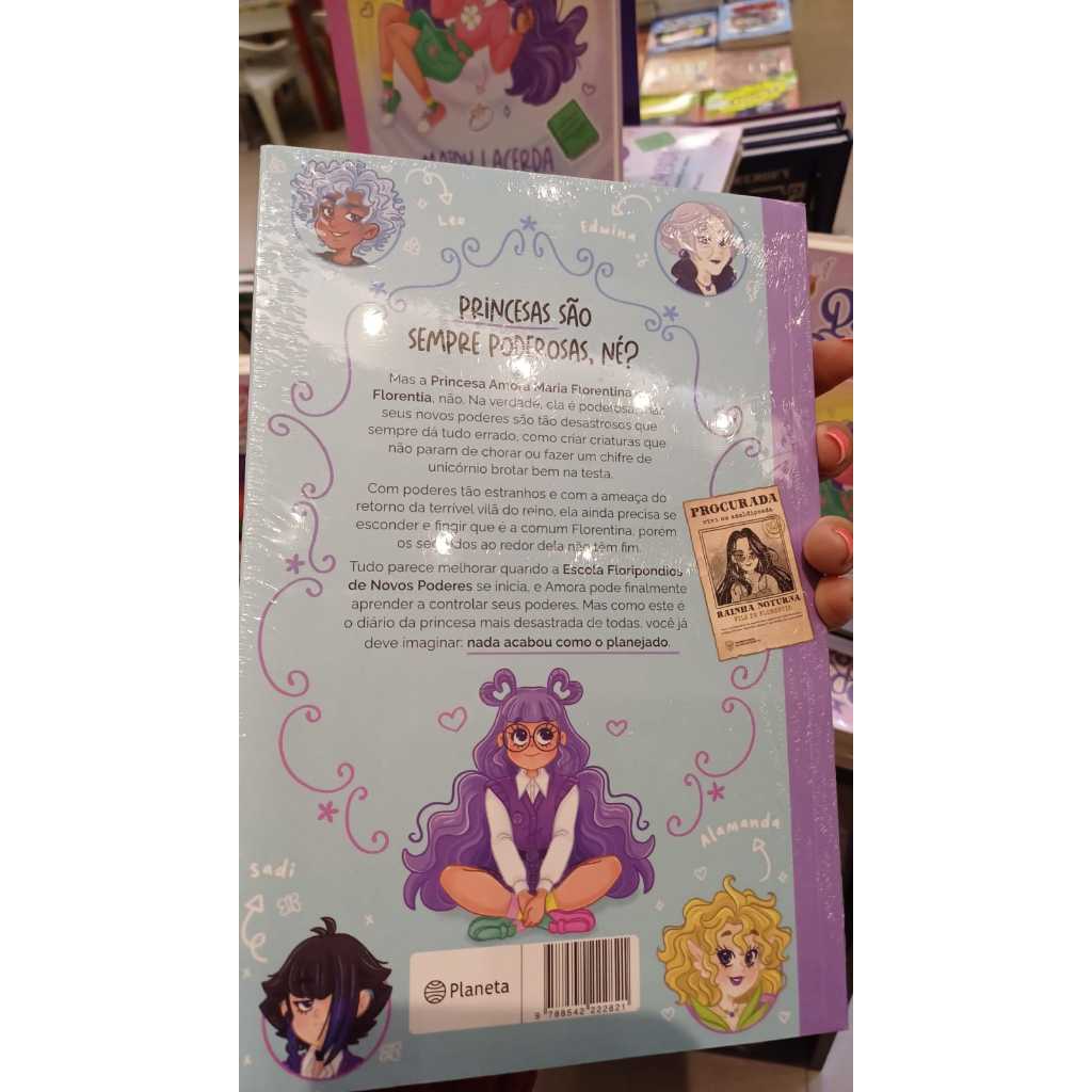 O diário de uma princesa desastrada 2 livro lojaVP 071 — imagem 2 de 2