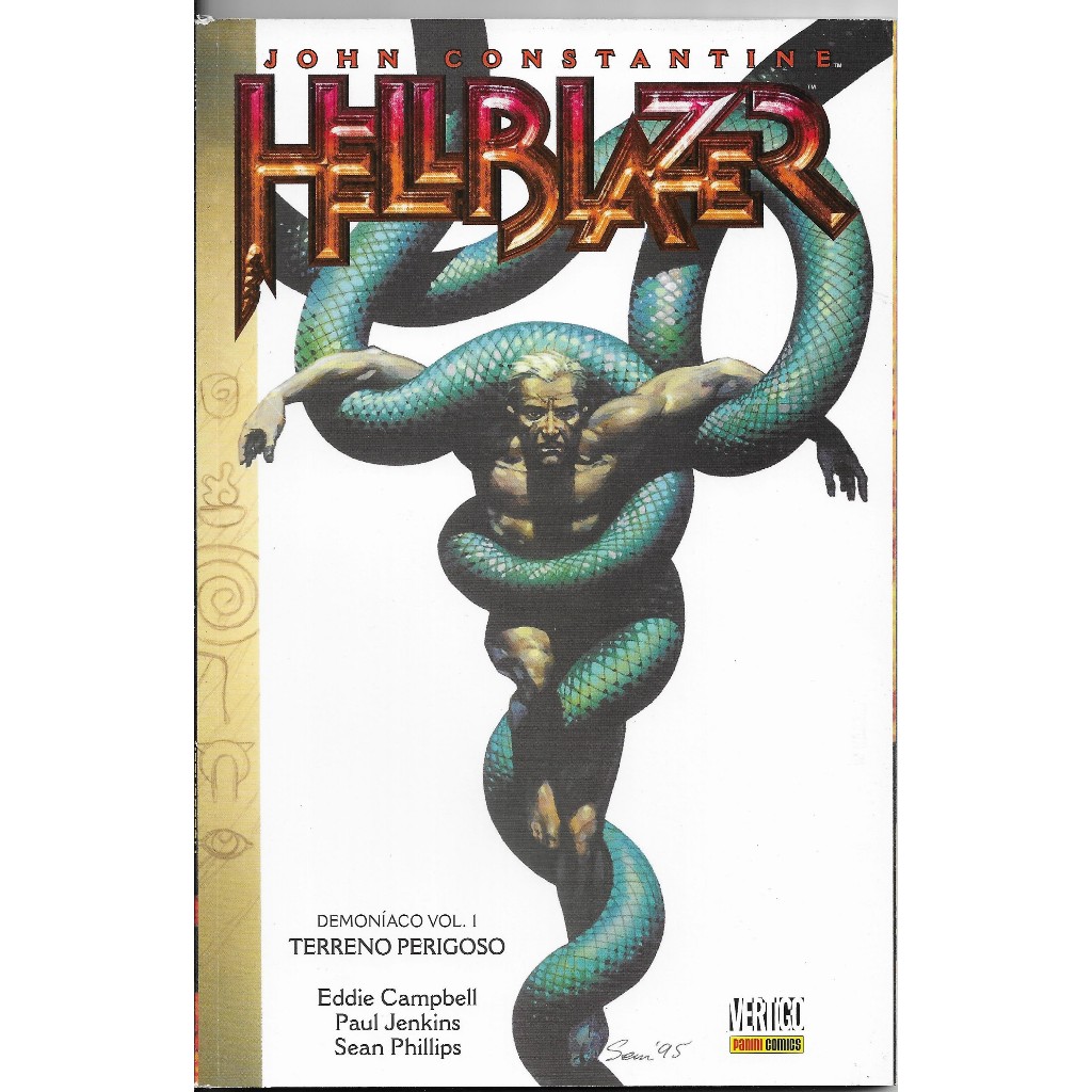 Hellblazer - John Constantine - Demoníaco - Massa Crítica e Terreno Perigoso - 2 encadernados