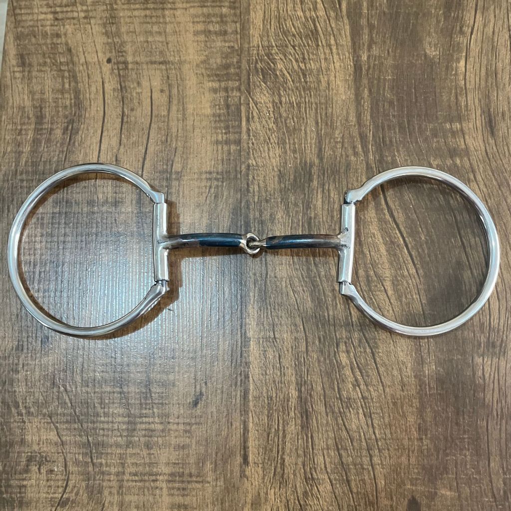 Freio Bridao D inox bocal de ferro para melhor salivação do animal OFERTA SUPER PROMOÇÃO