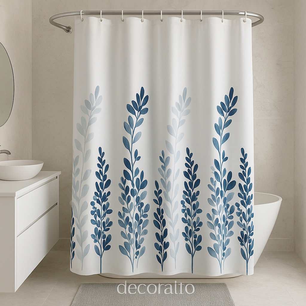 Cortina Para Box Tecido Poliéster Resistente - Múltiplas Estampas Modernas em Oferta na Shopee