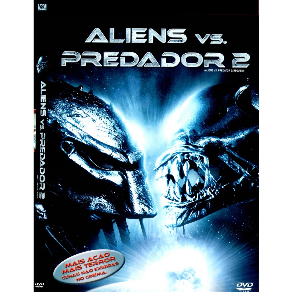 Dvd Filme: Alien Vs. Predador 2 (2007) Dublado E Legendado
