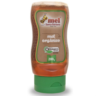Mel Orgânico Santa Bárbara 280g | 100% Puro, Certificado, Sem Aquecimento Excessivo em Oferta na Shopee