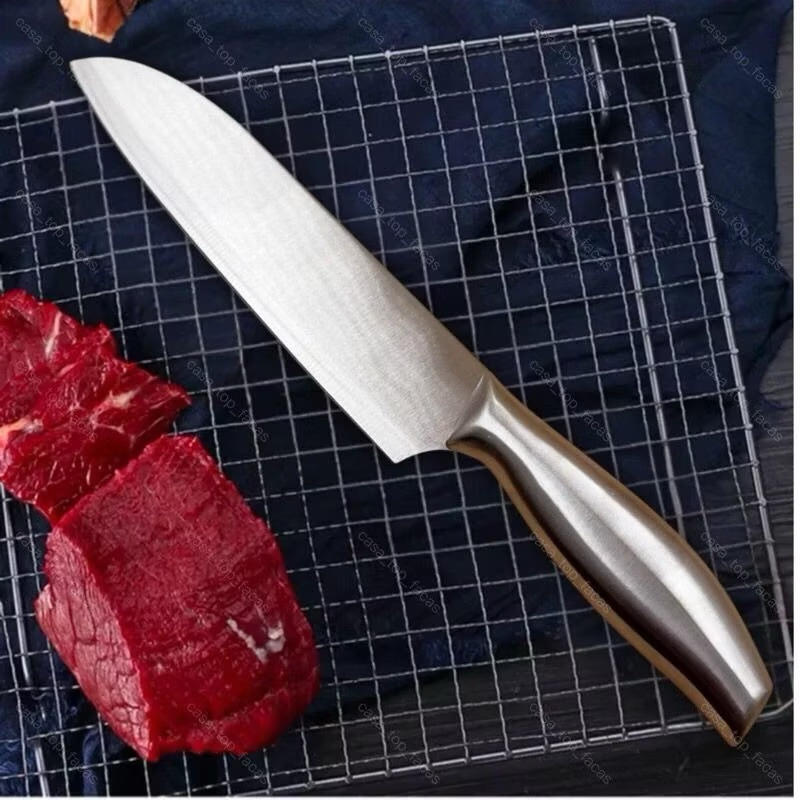 Faca de Cozinha Profissional para Churrasco em Aço Inox ideal para sua casa e para sua cozinha faca.