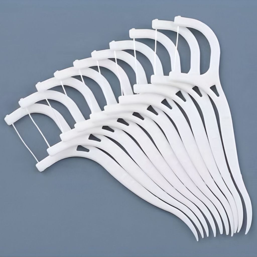 Fio Dental Infantil Juvenil Adulto Em Forma De Arco Ultra Fino Para De Limpeza PRONTO ENTREGA 50/100/150/200 pçs