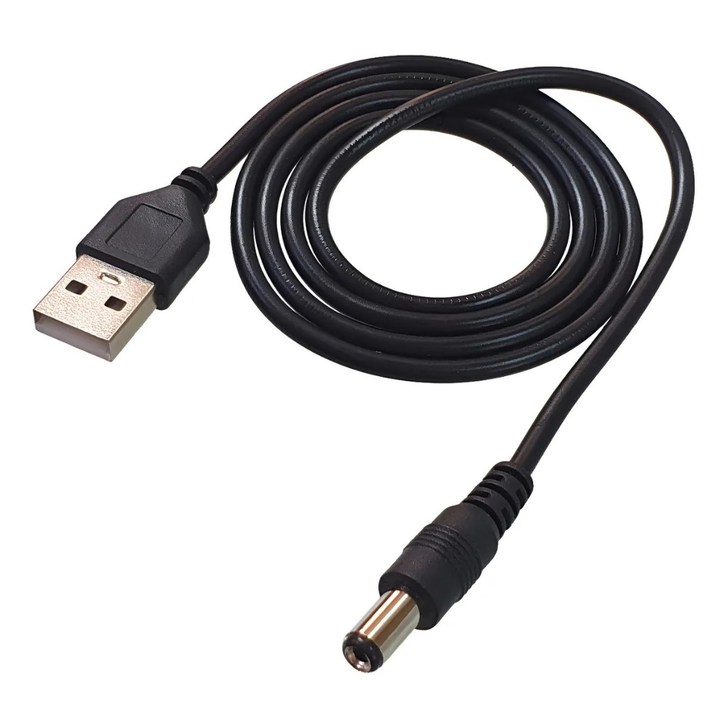 Cabo Usb P4 Pino 5.5 Força Para Fonte Conector Tablet 50cm em Oferta na Shopee