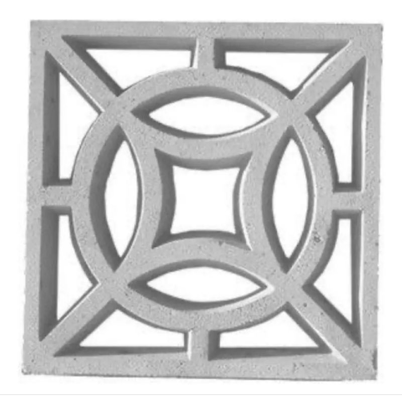 forma vazada abs 2mm cobogo Suíça  39x39x3,5 em Oferta na Shopee