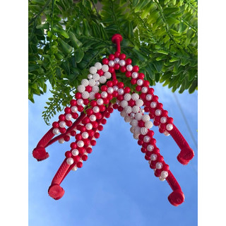 TRAMA DE PÉROLAS PARA CHINELOS,CHINELO CUSTOMIZADO. NÃO ACOMPANHA O CHINELO.