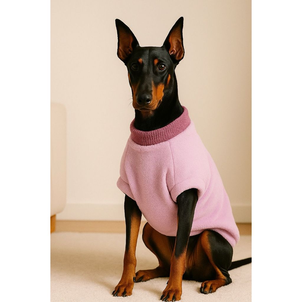Roupa de Inverno para Cachorro Pop Soft Tecido Quentinho Cores Sortidas Tamanhos P M G GG Macia e Confortável Pet Frio C