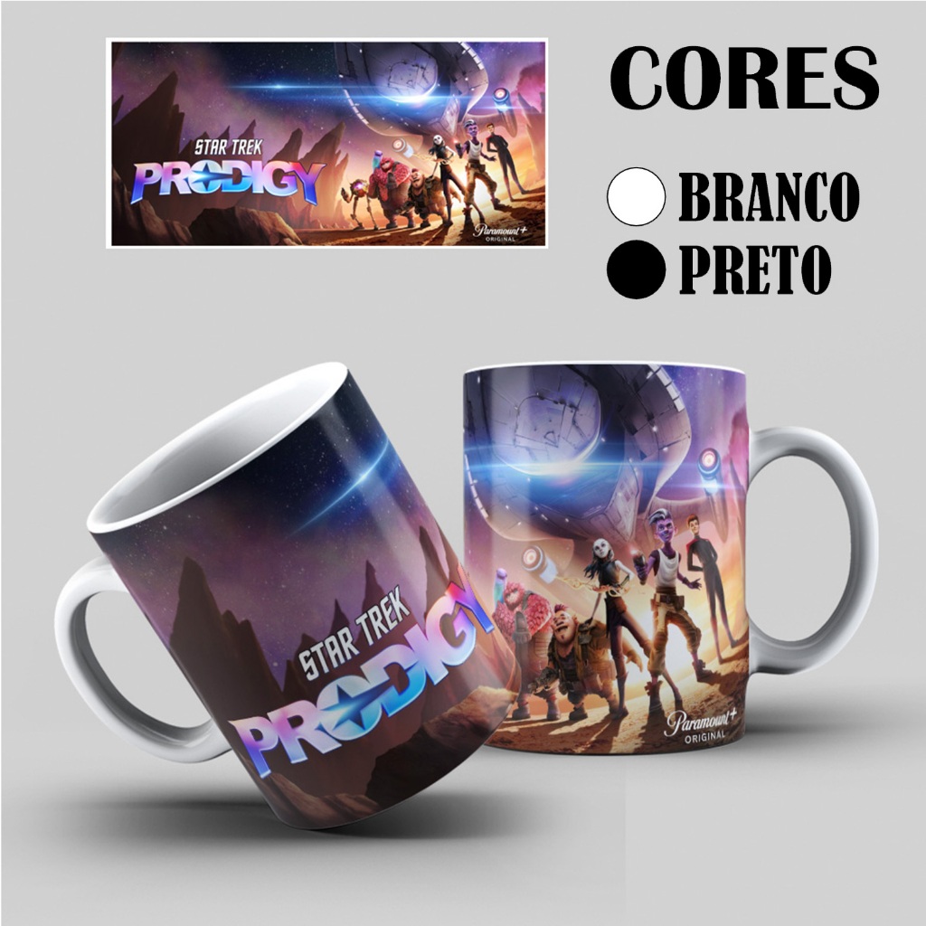 Caneca Star Trek: Prodigy (Série) - Casa e Louça