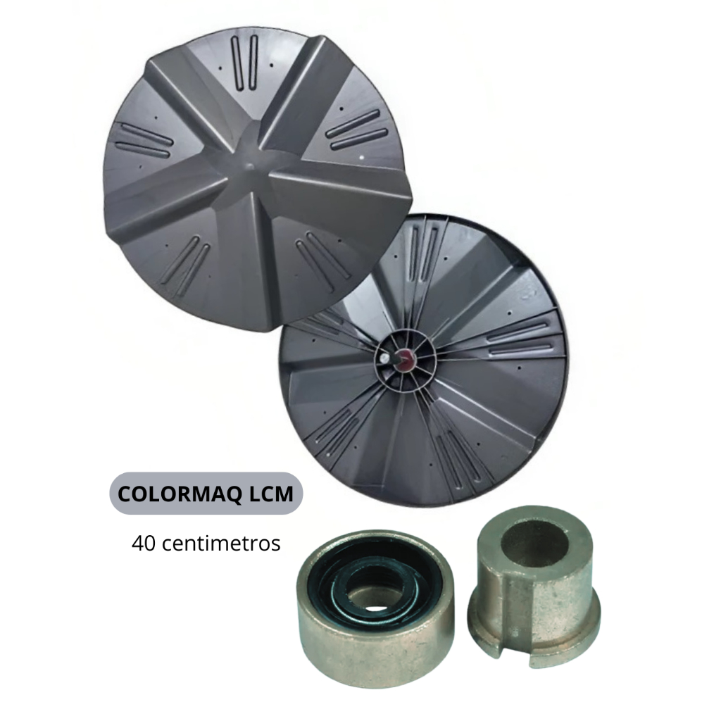 Agitador Batedor Tanquinho Colormaq LCM 13 kg/15kg WC + Kit Vedação Simples