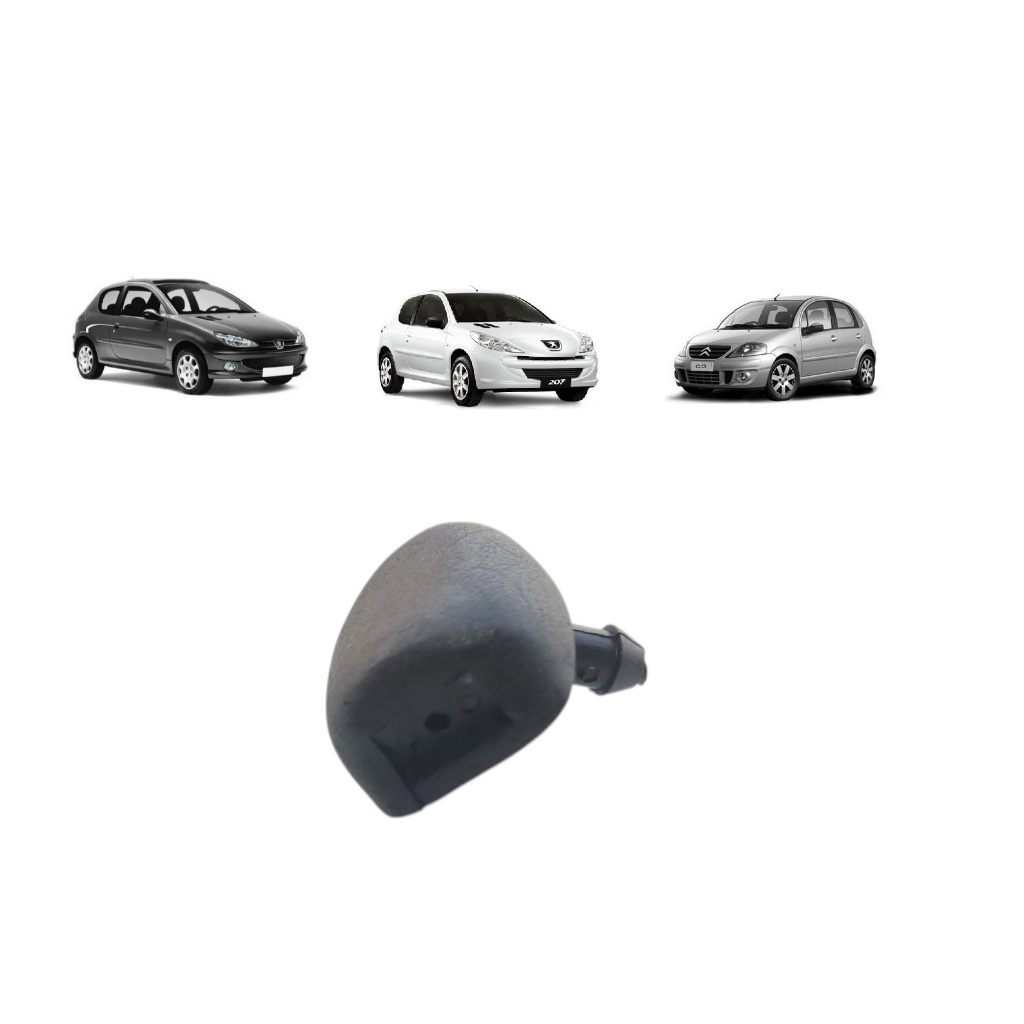 Brucutu Esguicho Para-brisa Peugeot 206 207 Citroen C3 2003/2011