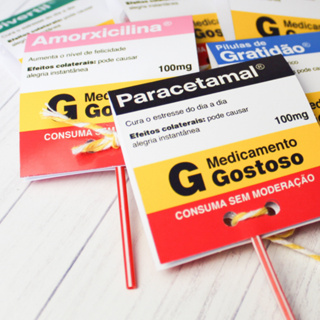 Embalagem para Pirulito Remedinhos Agradecimento Divertidas Pílulas da Felicidade Festa Mimos Humor em Oferta na Shopee