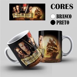 Caneca Piratas do Caribe (Filme): Vários Modelos - Casa e Louça em Oferta na Shopee