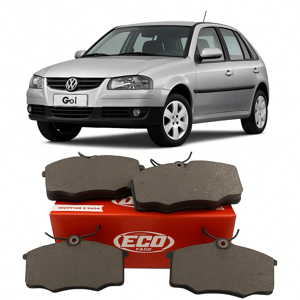 PASTILHA  FREIO DIANTEIRA VOLKSWAGEN GOL G3 1.0 /1.0 16V TURBO GOL 1.6/2000 2001 2002 2003 2004 2005