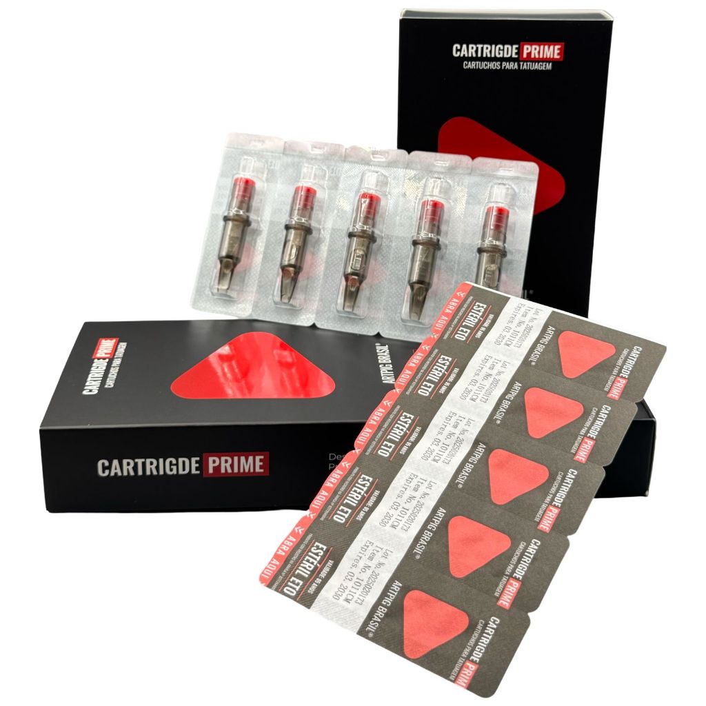 ArtPig Cartuchos Prime Melhor Qualidade no Mercado 10un catridge pen Tattoo Tatuagem