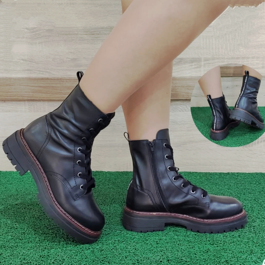 Bota Bottero Coturno Em Couro Lançamento