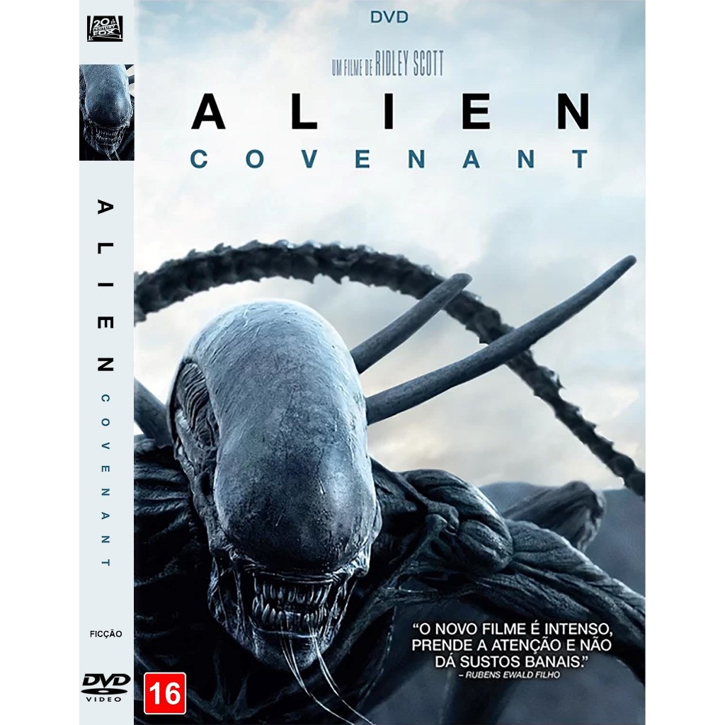 Dvd Filme: Alien: Covenant (2017) Dublado E Legendado
