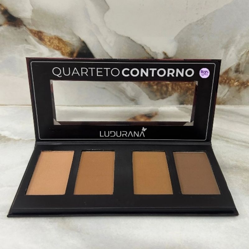 Paleta Quarteto de Contorno Ludurana - Matte