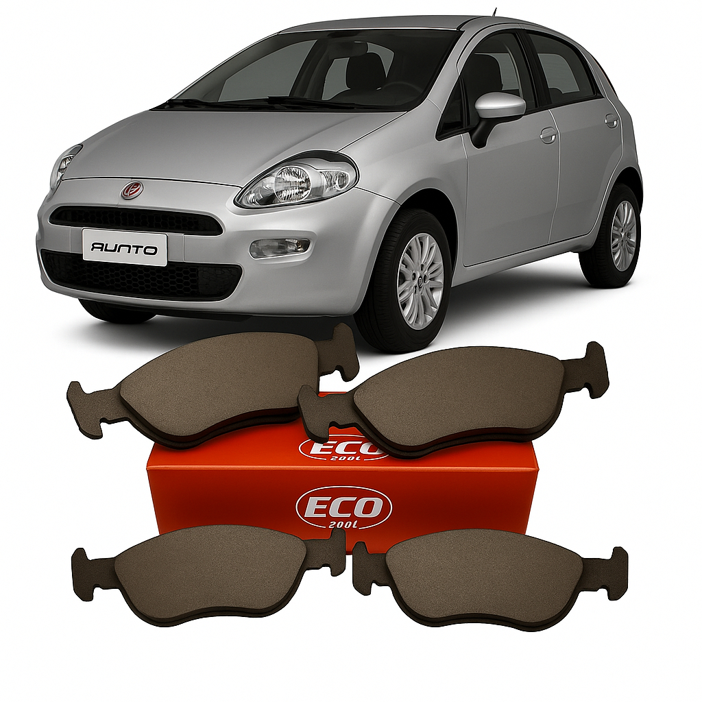 Pastilha freio dianteira Fiat Punto 1.4 1.8 / Punto Essence 1.6/ 2009 2010 2011 2012 2013 2014 2015