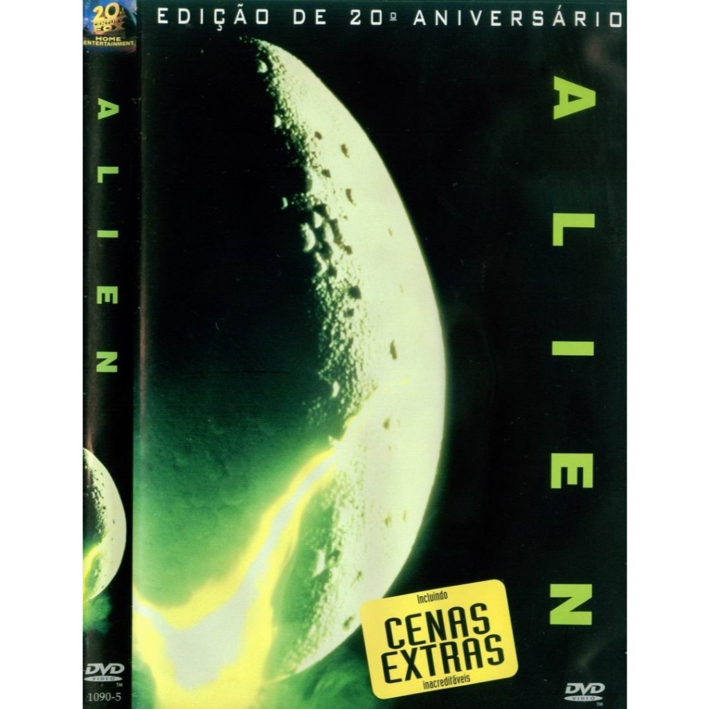 Dvd Filme: Alien, O 8o Passageiro (1979) Dublado E Legendado