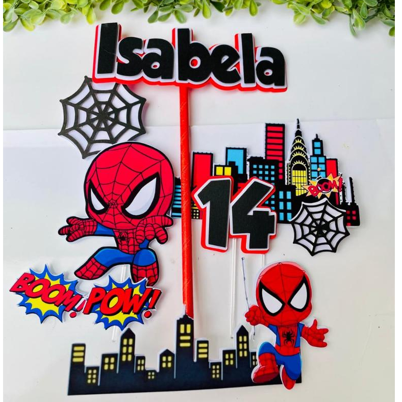 Bolo Homem Aranha com Topper: Onde Comprar | BuscaProdutos