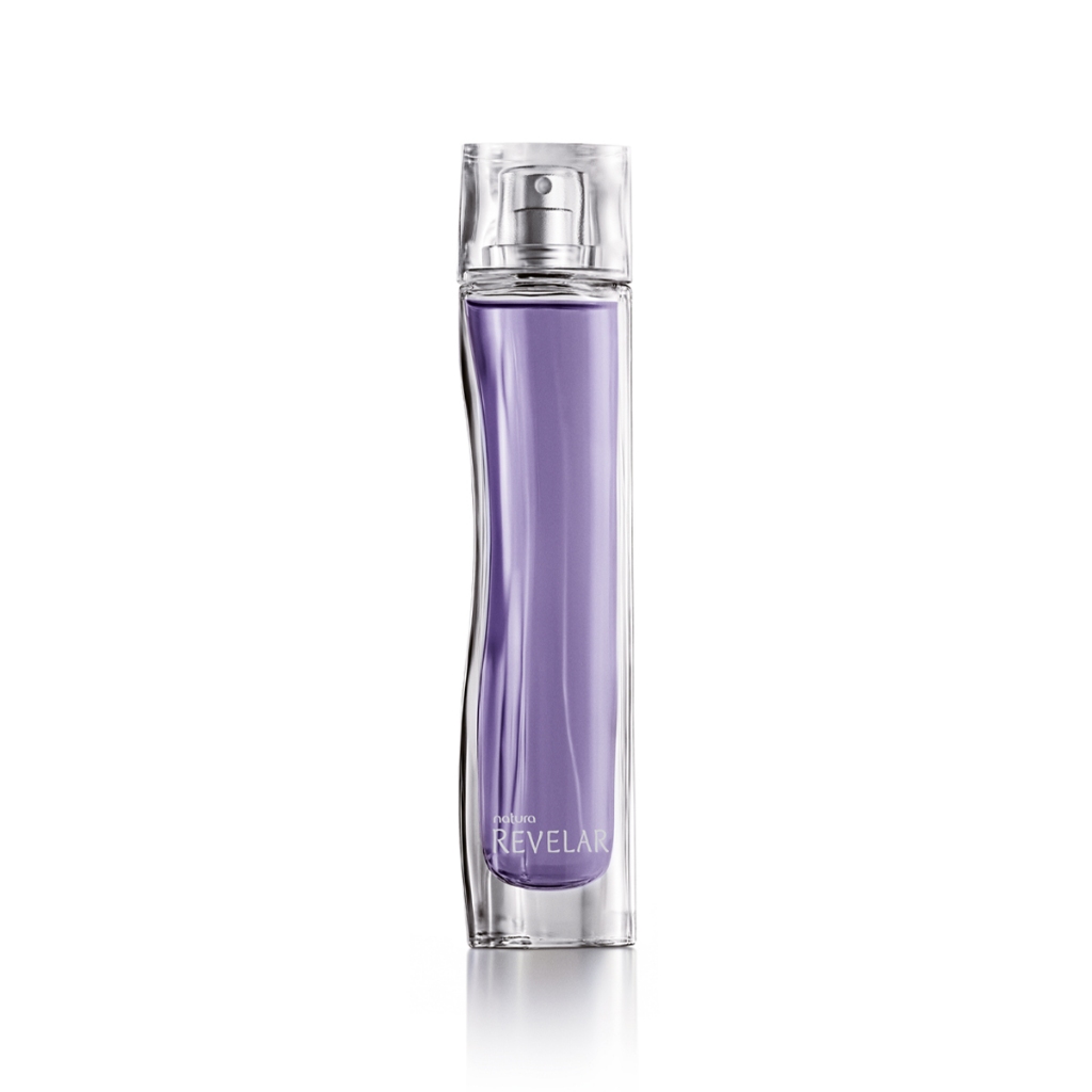 Revelar 75 ml - Perfume Natura feminino mais vendido Adocicado marcante - Floral baunilha e fava tonka - Vegano clássico