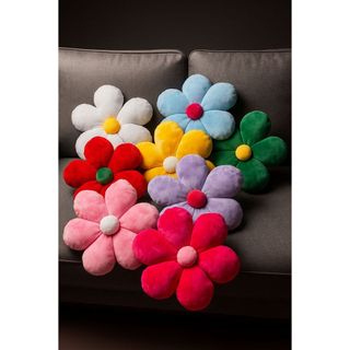 Almofada Margarida Decorativa de pelucia varias cores e Delicadeza para Quarto de Bebê, S…