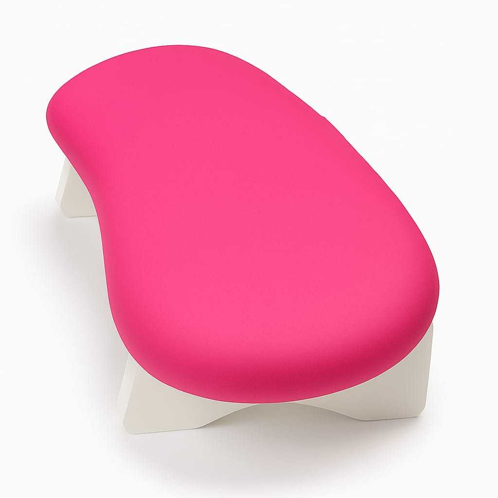 Apoio Suporte De Braço Mão para Manicure Semi-curvo 10cm Altura Conforto Ergonômico Sofist...