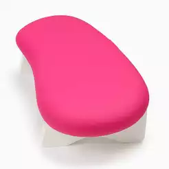 Apoio Suporte De Braço Mão para Manicure Semi-curvo 10cm Altura Conforto Ergonômico Sofisticado - Web Sales Nails