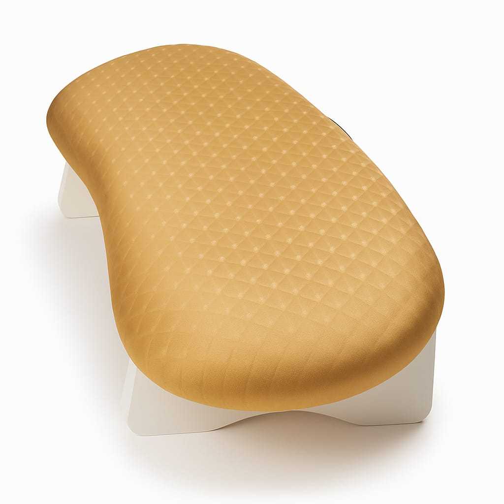 Apoio Suporte De Braço Mão para Manicure Semi-curvo 10cm Altura Conforto Ergonômico Sofisticado - Web Sales Nails