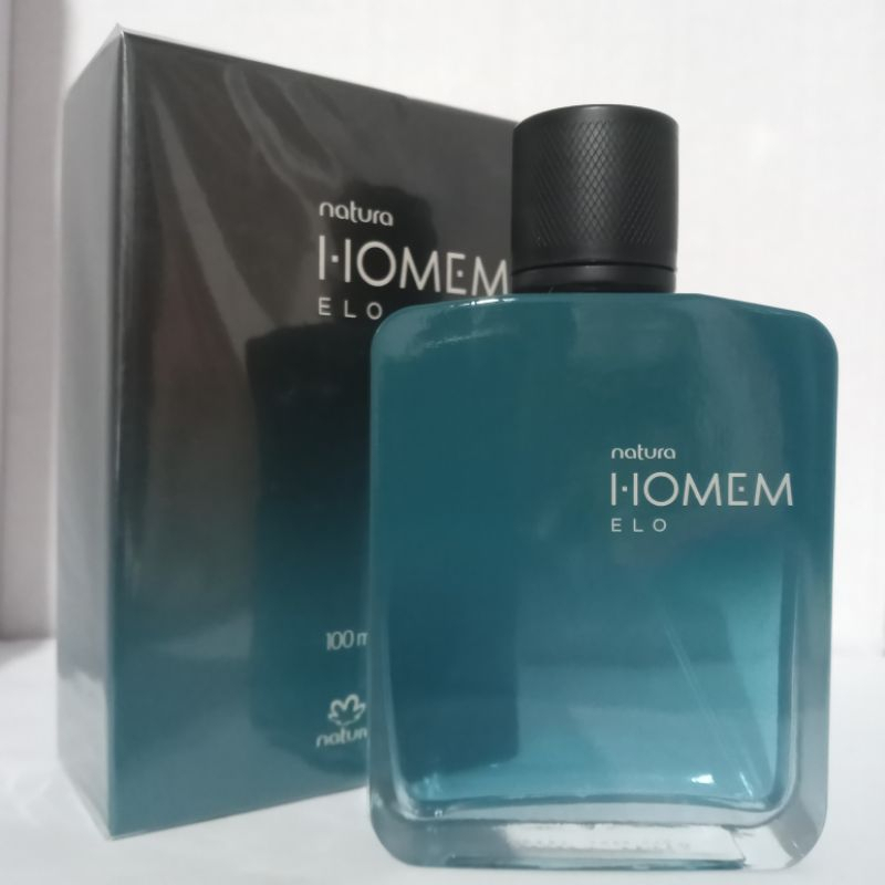 Desodorante Perfume Natura Homem Elo 100 ml - Perfume mais vendido - lavanda branca, estoraque, pimenta preta, bergamota