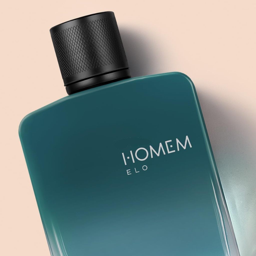 Desodorante Perfume Natura Homem Elo 100 ml - Perfume mais vendido - Lavanda branca, estoraque, pimenta preta, bergamota