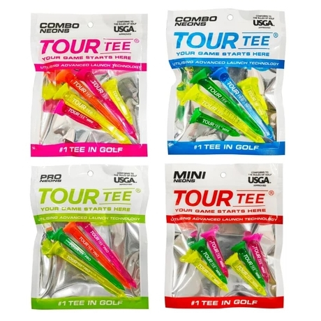 TOUR TEE NEONS Genéricos - Tees de Golfe Neon 80mm / 46mm Japão